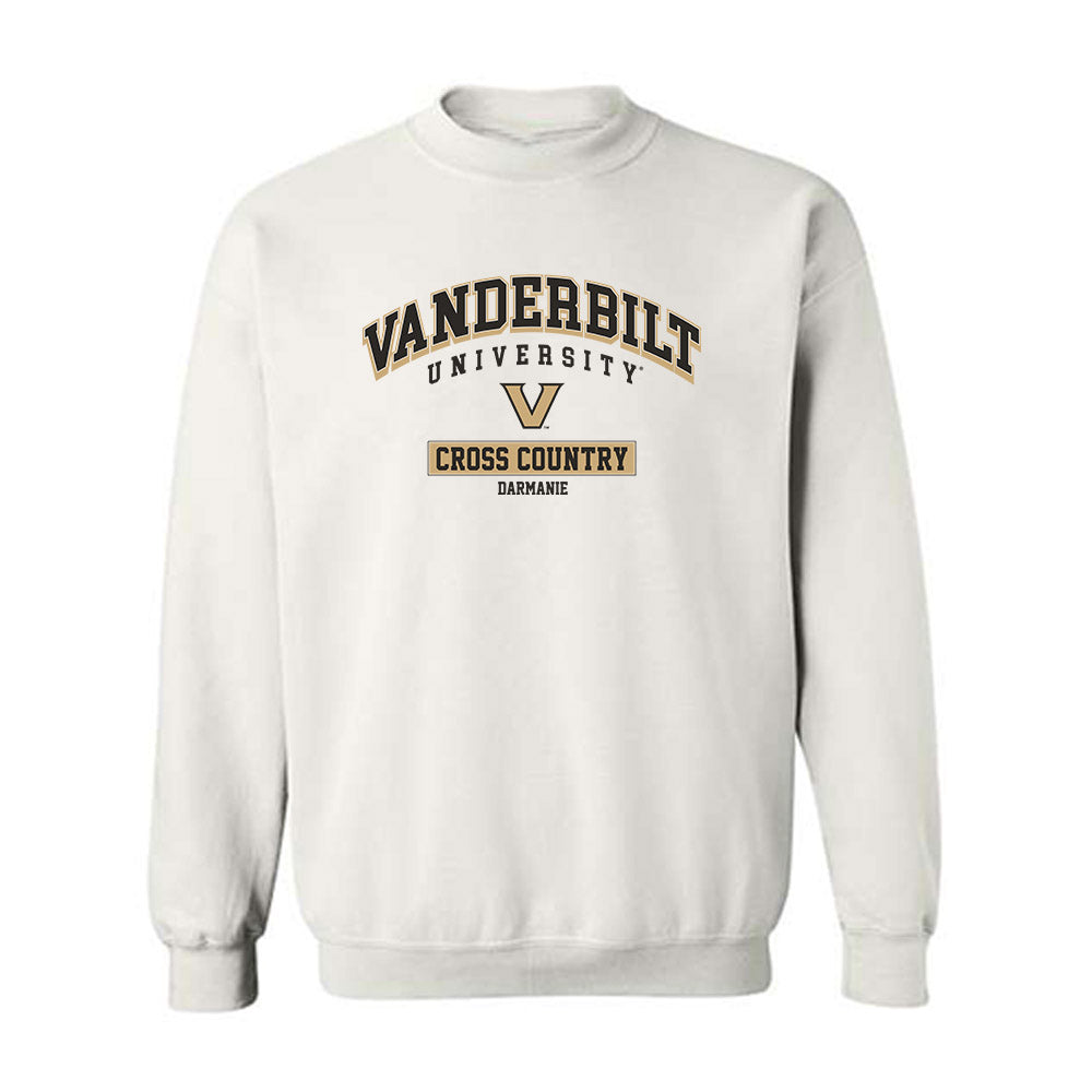 Vanderbilt - NCAA Men's Cross Country : Samuel Darmanie - Classic Fashion Shersey Crewneck Sweatshirt-0