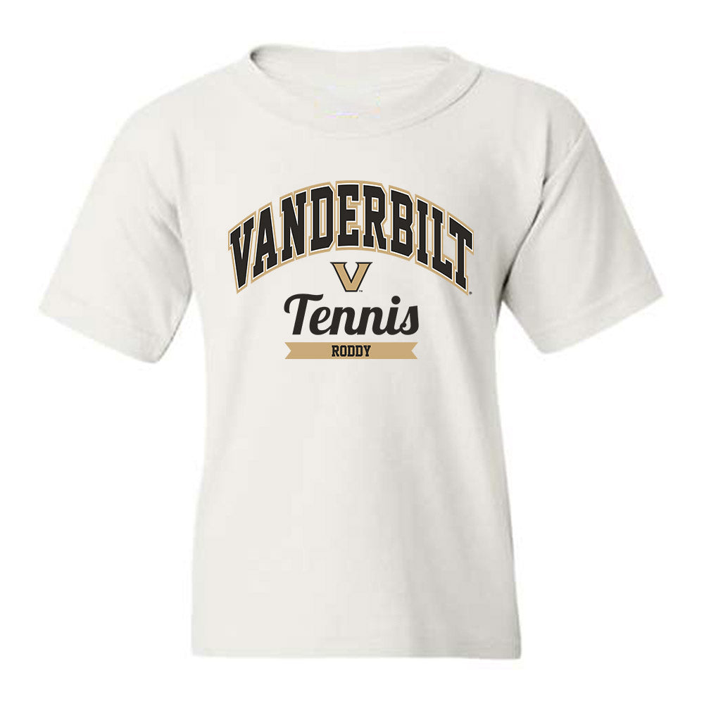 Vanderbilt - NCAA Men's Tennis : Nick Roddy - Classic Fashion Shersey Youth T-Shirt