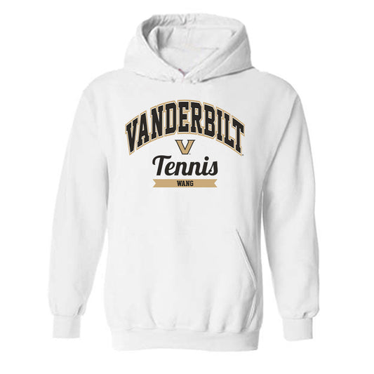 Vanderbilt - NCAA Men's Tennis : Paul Wang - Classic Fashion Shersey Hooded Sweatshirt