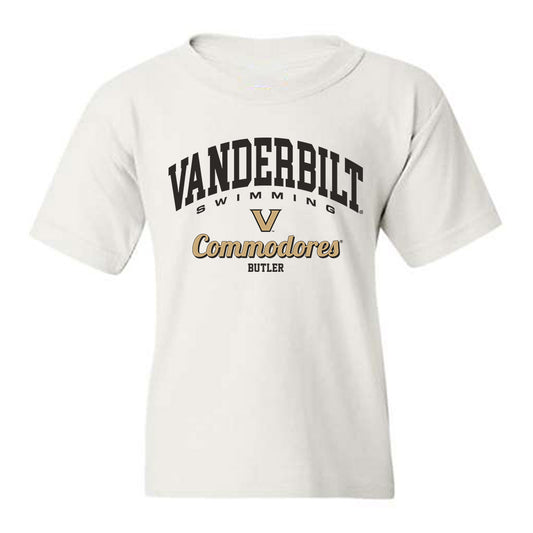 Vanderbilt - NCAA Women's Swimming & Diving : Ellie Butler - Classic Fashion Shersey Youth T-Shirt-0