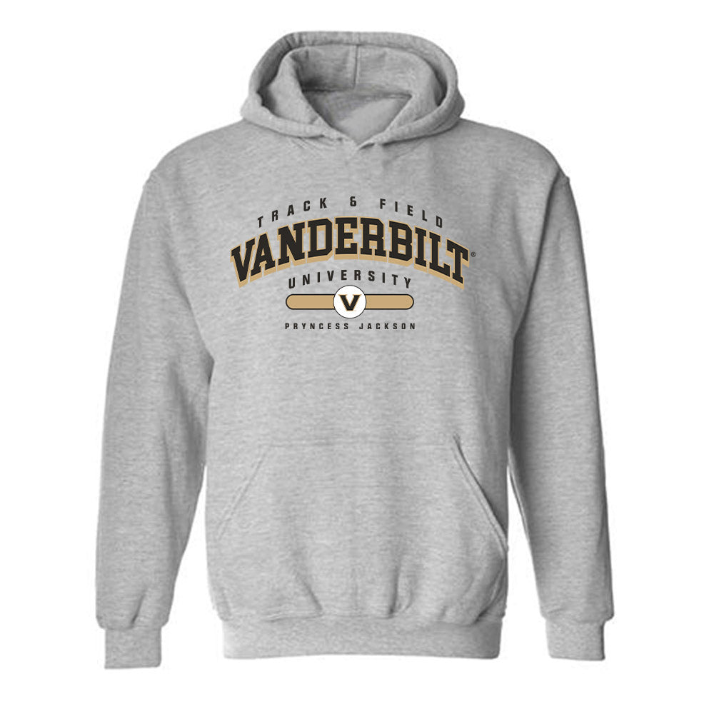 Vanderbilt - NCAA Women's Track & Field : Pryncess Jackson - Classic Fashion Shersey Hooded Sweatshirt