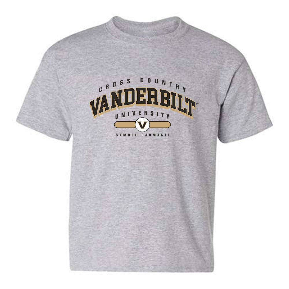 Vanderbilt - NCAA Men's Cross Country : Samuel Darmanie - Classic Fashion Shersey Youth T-Shirt-0
