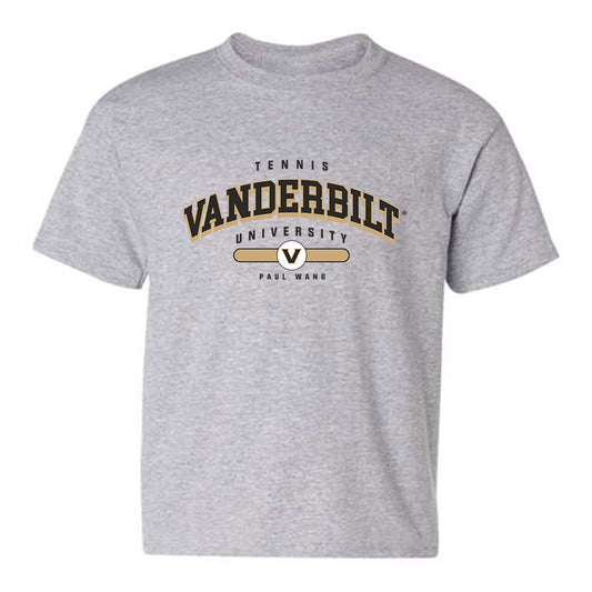 Vanderbilt - NCAA Men's Tennis : Paul Wang - Classic Fashion Shersey Youth T-Shirt