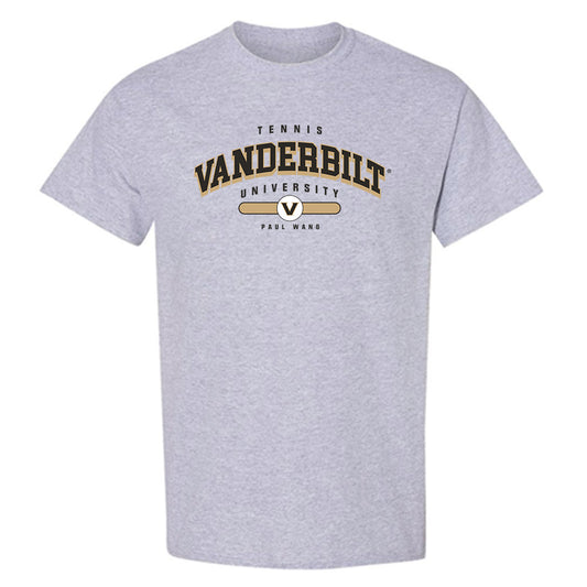 Vanderbilt - NCAA Men's Tennis : Paul Wang - Classic Fashion Shersey T-Shirt