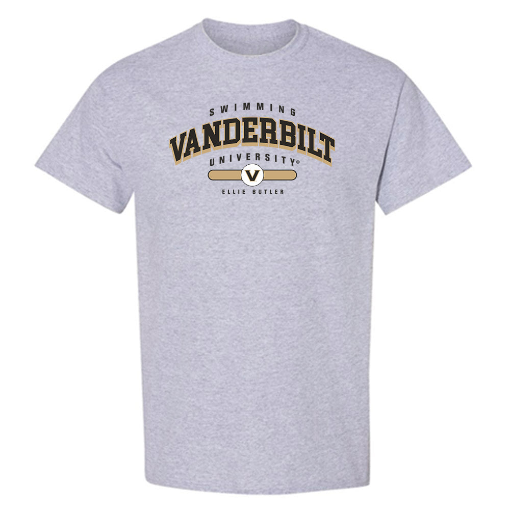 Vanderbilt - NCAA Women's Swimming & Diving : Ellie Butler - Classic Fashion Shersey T-Shirt-0