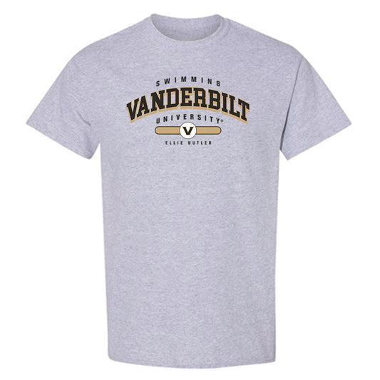 Vanderbilt - NCAA Women's Swimming & Diving : Ellie Butler - Classic Fashion Shersey T-Shirt-0