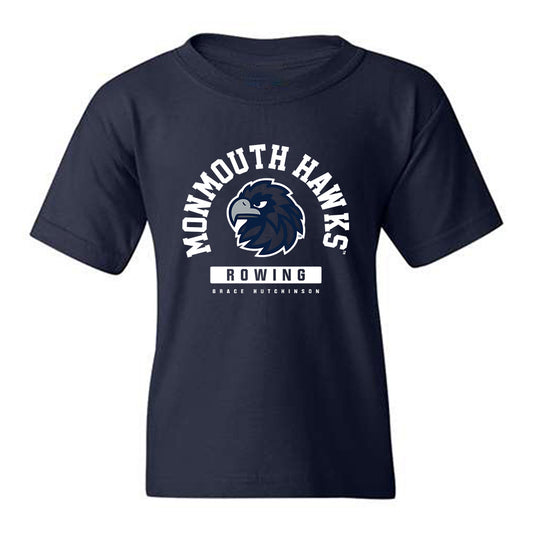 Monmouth - NCAA Women's Rowing : Grace Hutchinson - Classic Fashion Shersey Youth T-Shirt-0