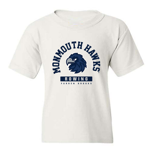 Monmouth - NCAA Women's Rowing : Farren Brooks - Classic Fashion Shersey Youth T-Shirt-0
