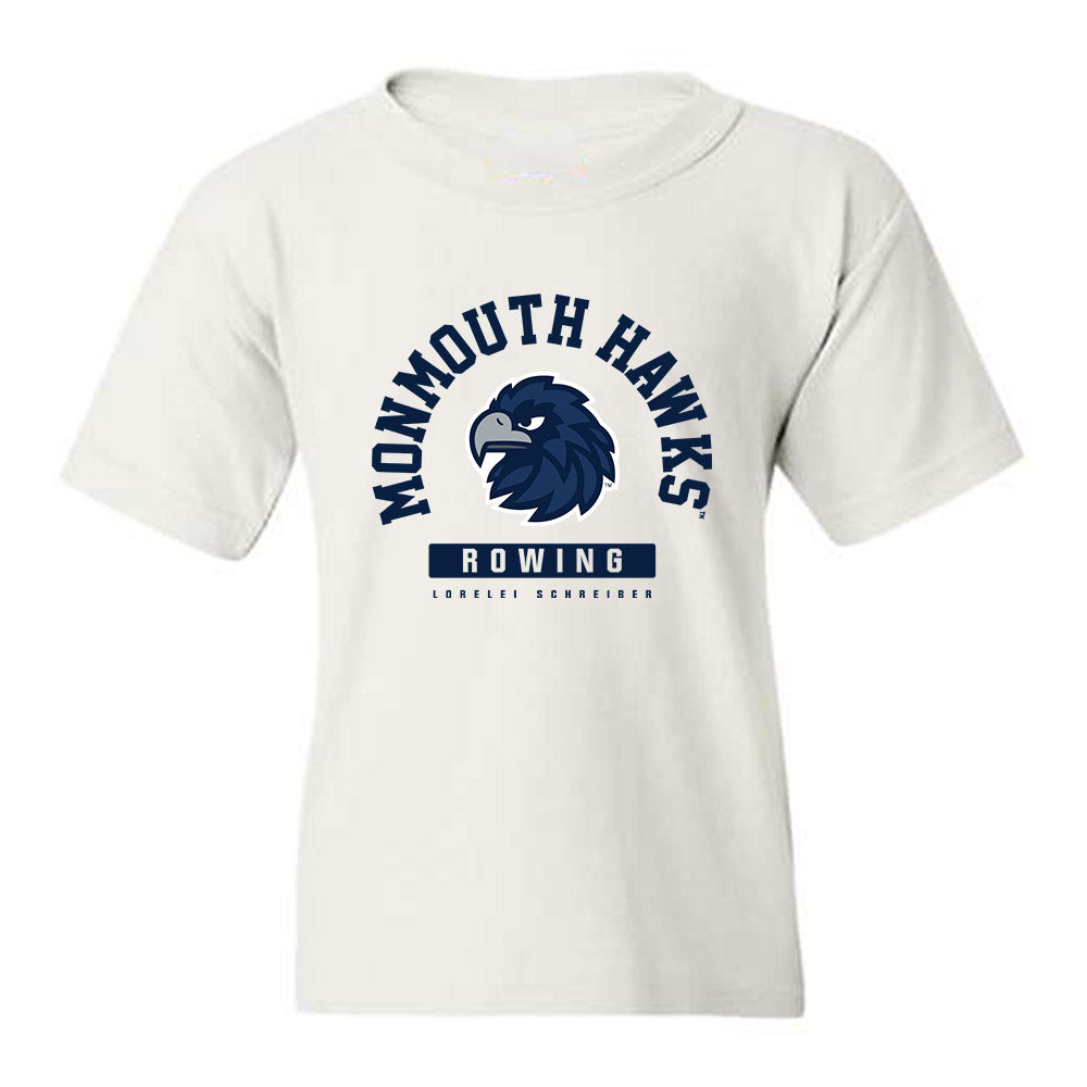 Monmouth - NCAA Women's Rowing : Lorelei Schreiber - Classic Fashion Shersey Youth T-Shirt-0