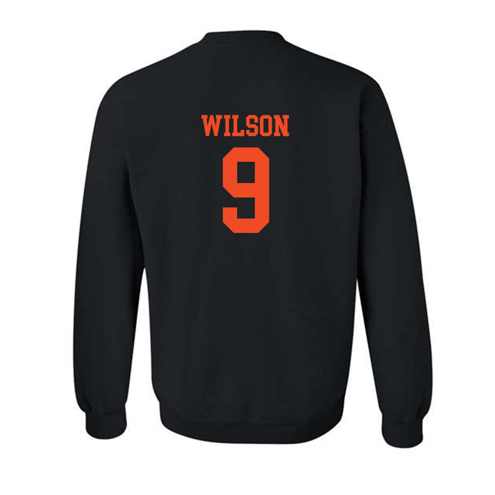Campbell - NCAA Football : Trevor Wilson - Classic Shersey Crewneck Sweatshirt-1