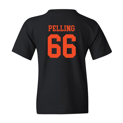 Campbell - NCAA Football : Freddie Pelling - Classic Shersey Youth T-Shirt-1