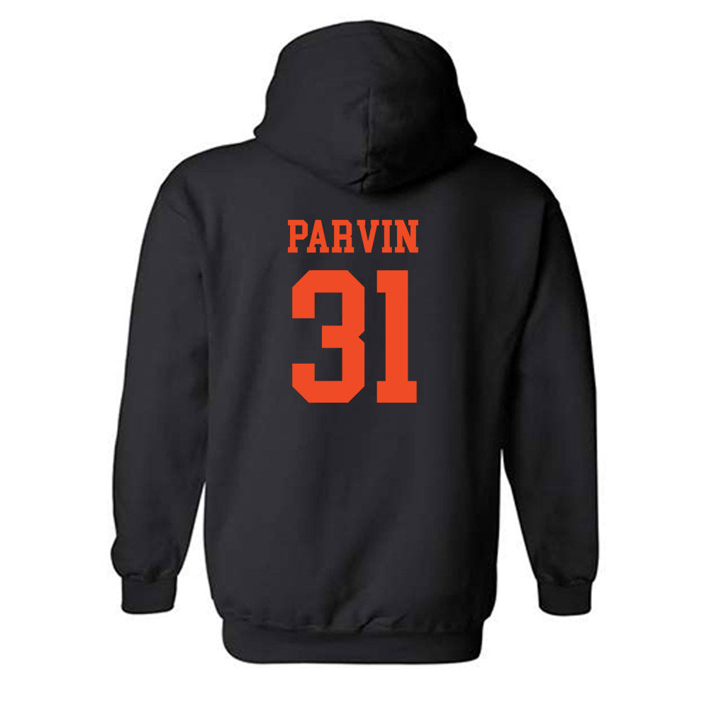 Campbell - NCAA Football : Cole Parvin - Hooded Sweatshirt