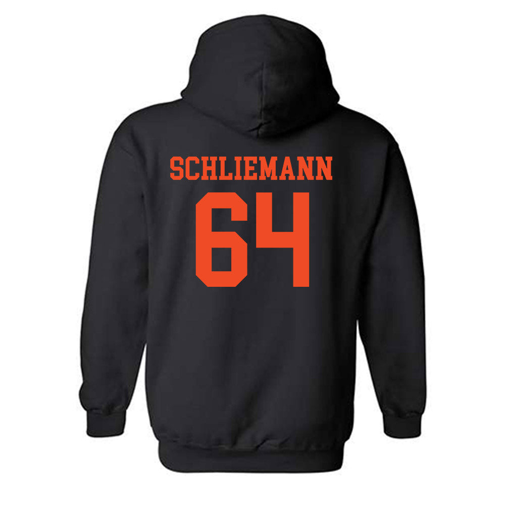 Campbell - NCAA Football : Christian Schliemann - Classic Shersey Hooded Sweatshirt-1