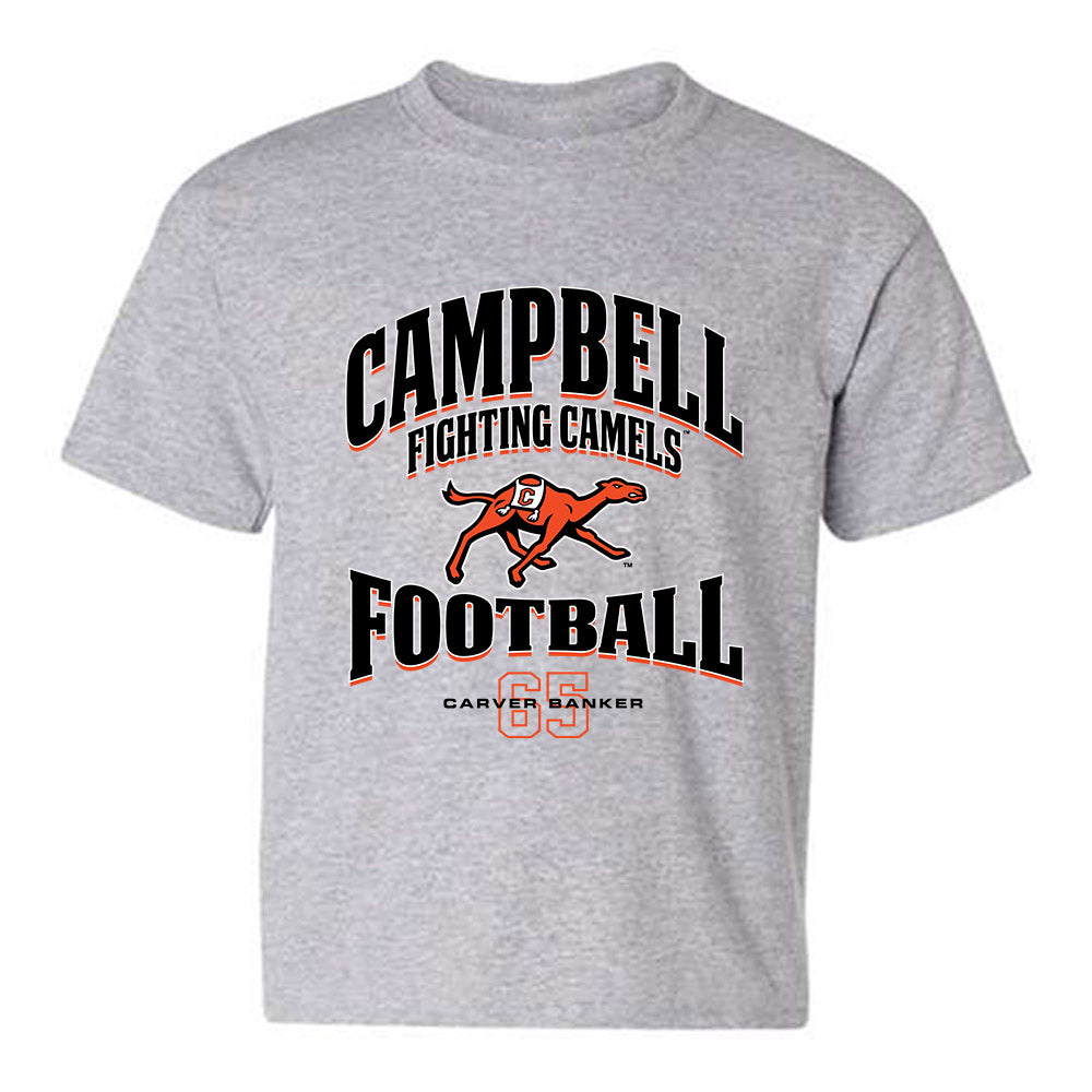 Campbell - NCAA Football : Carver Banker - Classic Fashion Shersey Youth T-Shirt-0