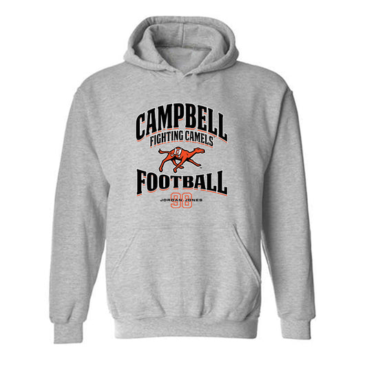 Campbell - NCAA Football : Jordan Jones - Classic Fashion Shersey Hooded Sweatshirt-0