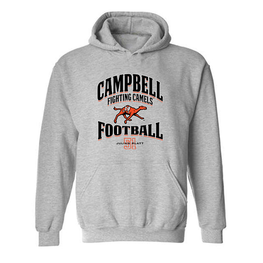 Campbell - NCAA Football : Julian Platt - Classic Fashion Shersey Hooded Sweatshirt-0