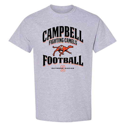 Campbell - NCAA Football : Raymond Macias - Classic Fashion Shersey T-Shirt-0