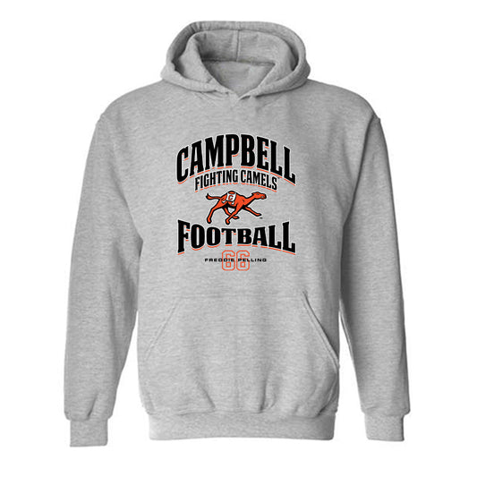 Campbell - NCAA Football : Freddie Pelling - Classic Fashion Shersey Hooded Sweatshirt-0