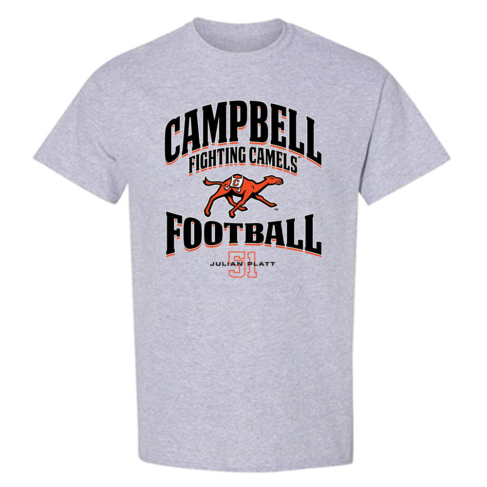Campbell - NCAA Football : Julian Platt - Classic Fashion Shersey T-Shirt-0