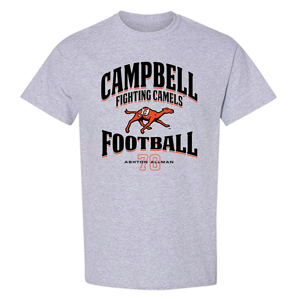 Campbell - NCAA Football : Ashton Allman - Classic Fashion Shersey T-Shirt