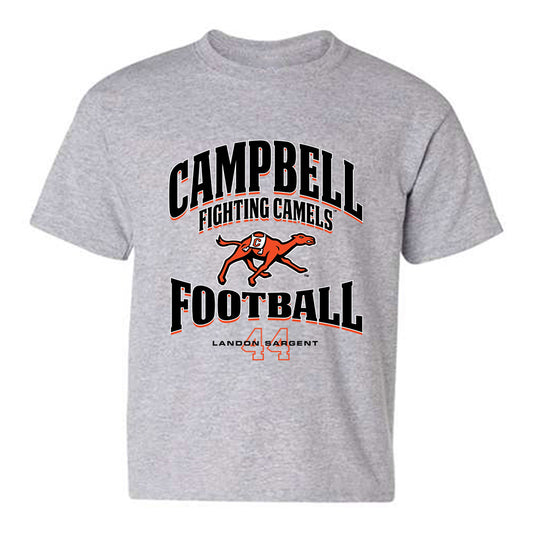 Campbell - NCAA Football : Landon Sargent - Classic Fashion Shersey Youth T-Shirt-0