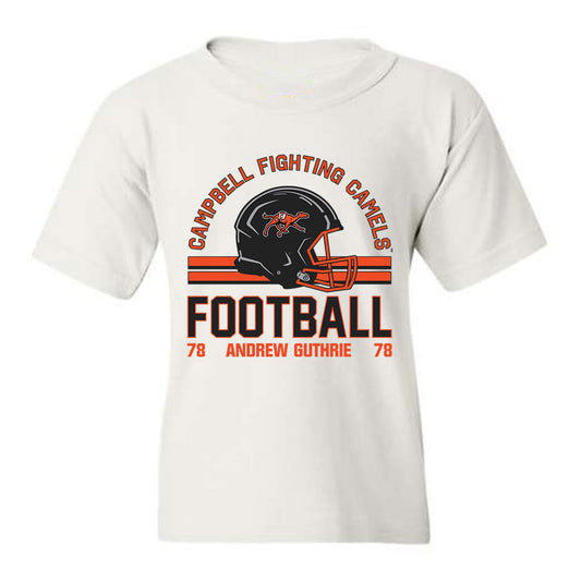 Campbell - NCAA Football : Andrew Guthrie - Youth T-Shirt