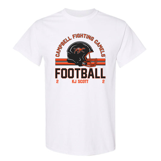 Campbell - NCAA Football : Kj Scott - Classic Fashion Shersey T-Shirt-0