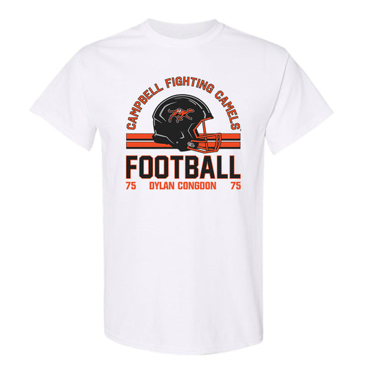 Campbell - NCAA Football : Dylan Congdon - Classic Fashion Shersey T-Shirt-0