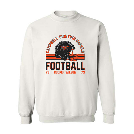 Campbell - NCAA Football : Cooper Wilson - Crewneck Sweatshirt