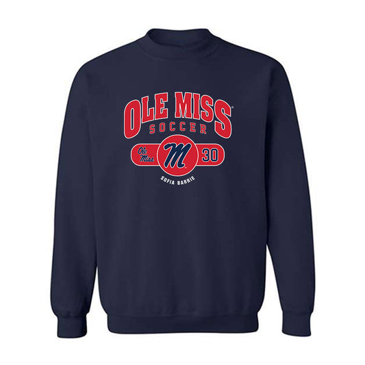 Ole Miss - NCAA Women's Soccer : Sofia Barrie - Classic Fashion Shersey Crewneck Sweatshirt-0