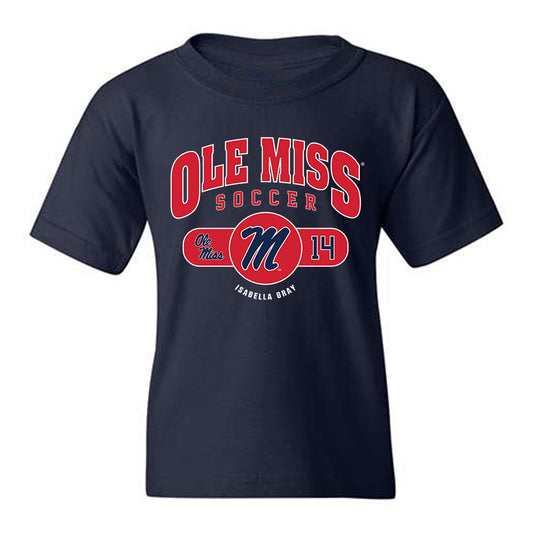 Ole Miss - NCAA Women's Soccer : Isabella Gray - Classic Fashion Shersey Youth T-Shirt-0