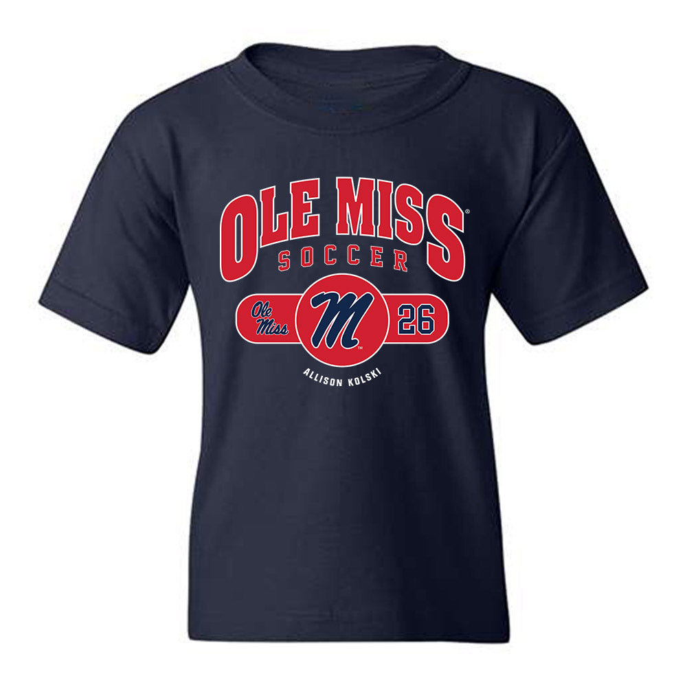 Ole Miss - NCAA Women's Soccer : Allison Kolski - Classic Fashion Shersey Youth T-Shirt-0