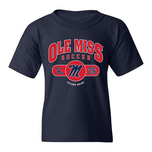 Ole Miss - NCAA Women's Soccer : Allison Kolski - Classic Fashion Shersey Youth T-Shirt-0