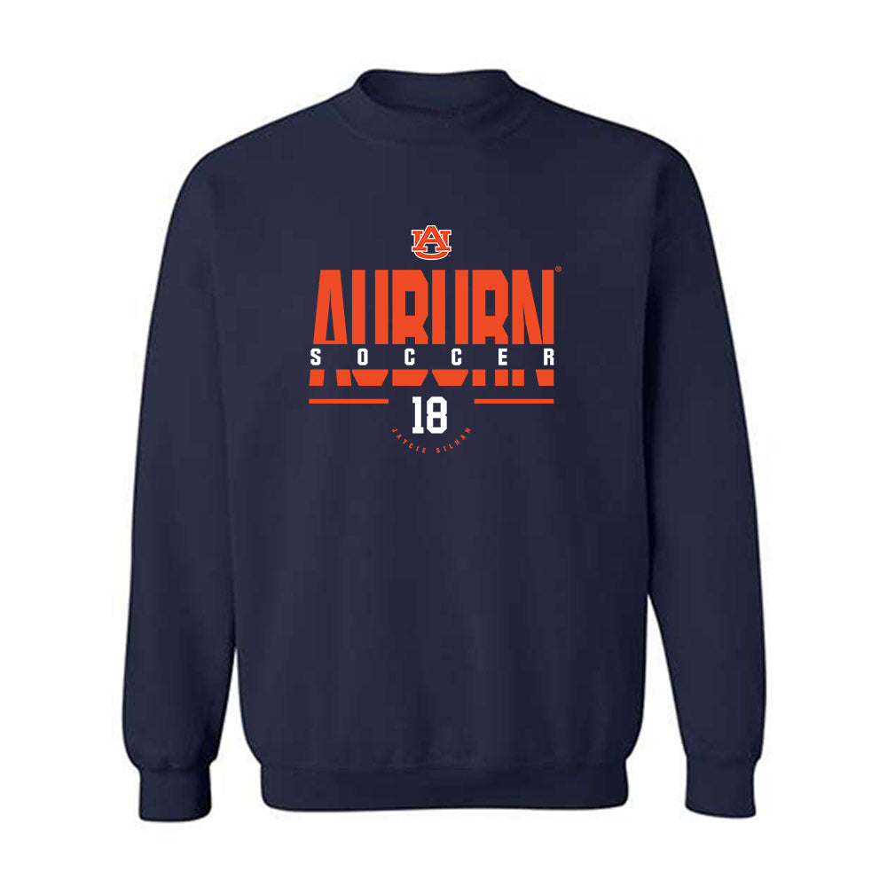 Auburn - NCAA Women's Soccer : Jaycie Silhan - Classic Fashion Shersey Crewneck Sweatshirt-0