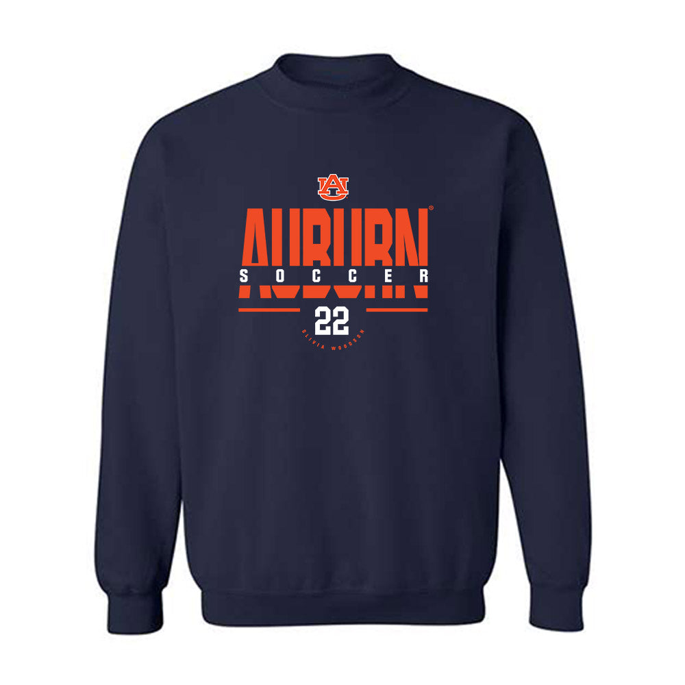 Auburn - NCAA Women's Soccer : Olivia Woodson - Classic Fashion Shersey Crewneck Sweatshirt-0