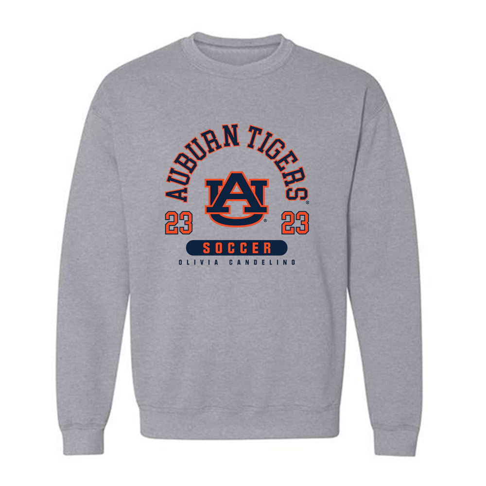 Auburn - NCAA Women's Soccer : Olivia Candelino - Classic Fashion Shersey Crewneck Sweatshirt