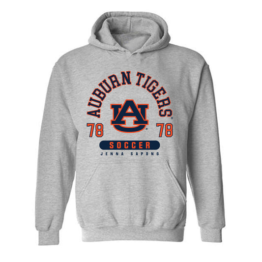 Auburn - NCAA Women's Soccer : Jenna Sapong - Classic Fashion Shersey Hooded Sweatshirt