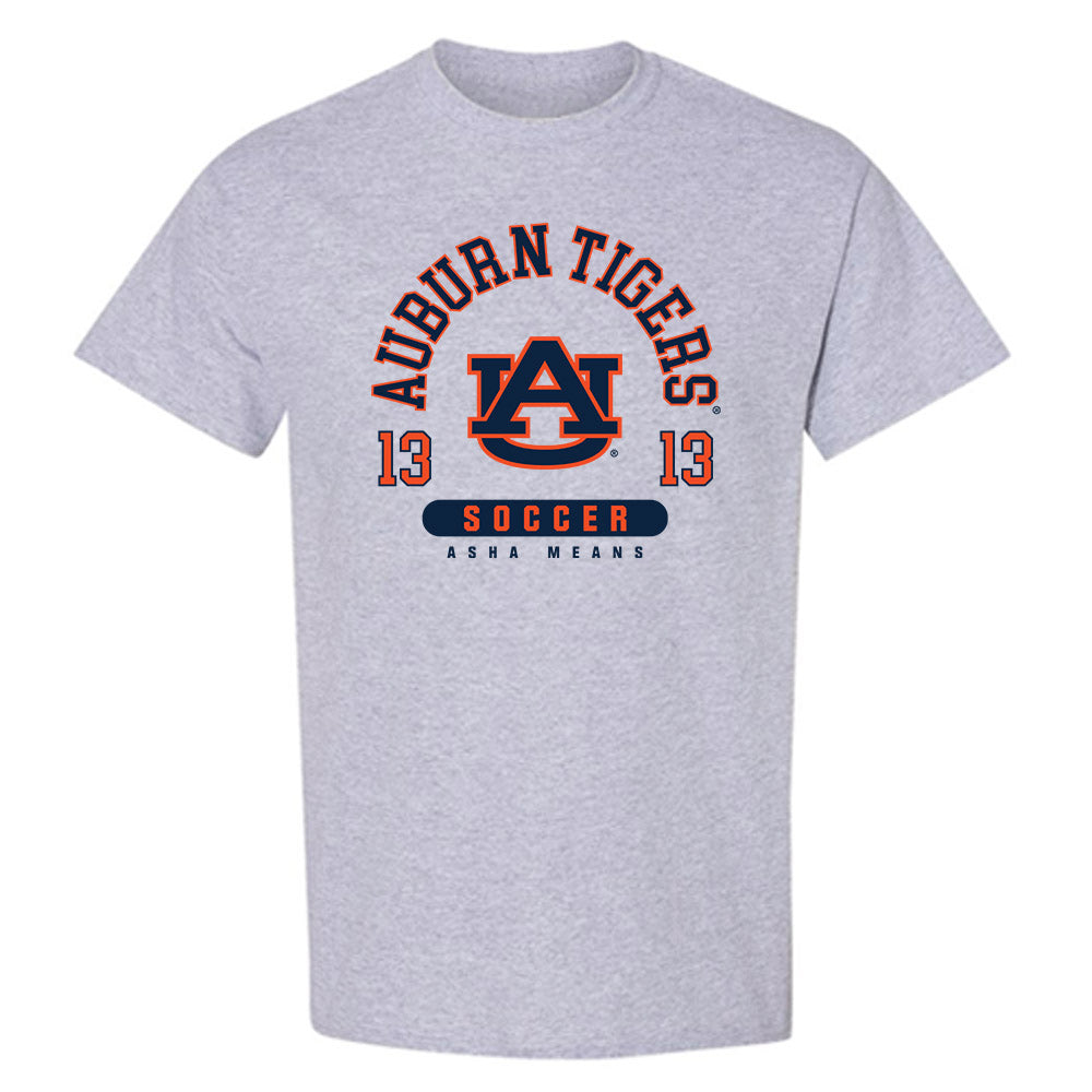 Auburn - NCAA Women's Soccer : Asha Means - Classic Fashion Shersey T-Shirt-0