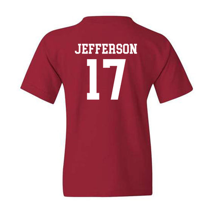 Alabama - NCAA Football : Amari Jefferson - Youth T-Shirt