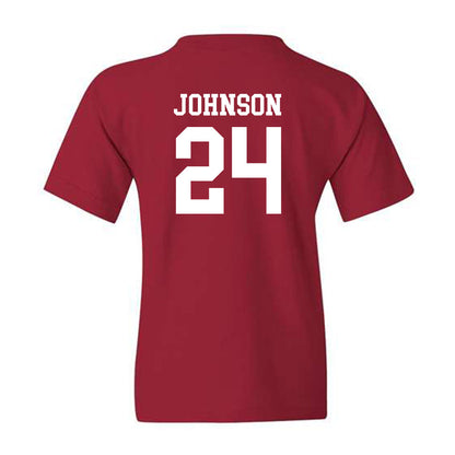 Alabama - Football Alumni : Marquis Johnson - Youth T-Shirt