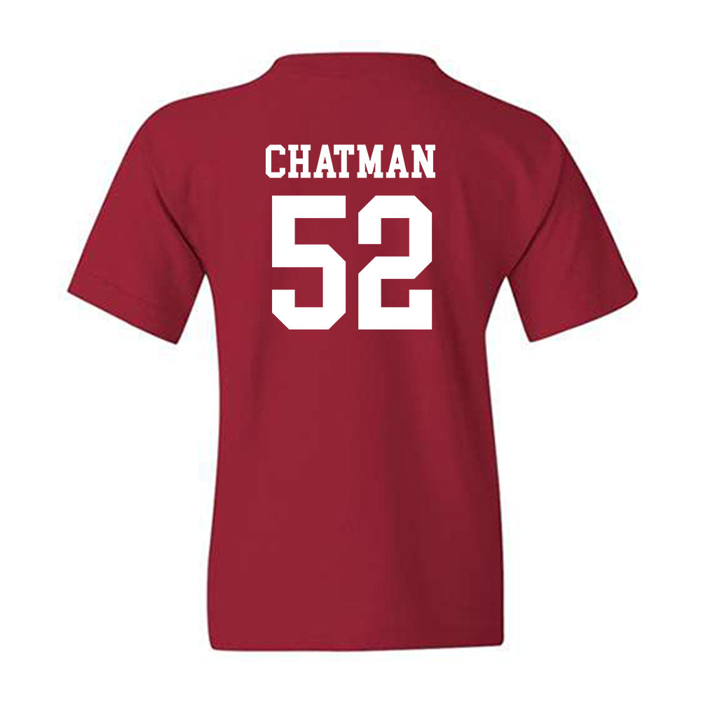 Alabama - NCAA Football : Braylon Chatman - Classic Shersey Youth T-Shirt-1