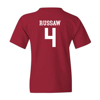 Alabama - NCAA Football : Qua Russaw - Youth T-Shirt