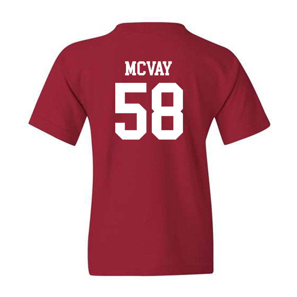 Alabama - NCAA Football : Miles McVay - Youth T-Shirt