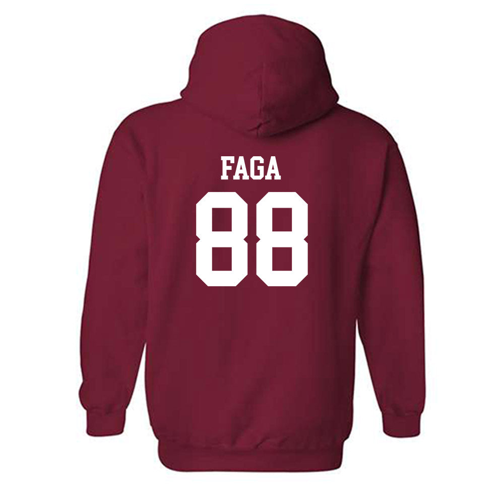 Alabama - NCAA Football : Isaia Faga - Classic Shersey Hooded Sweatshirt