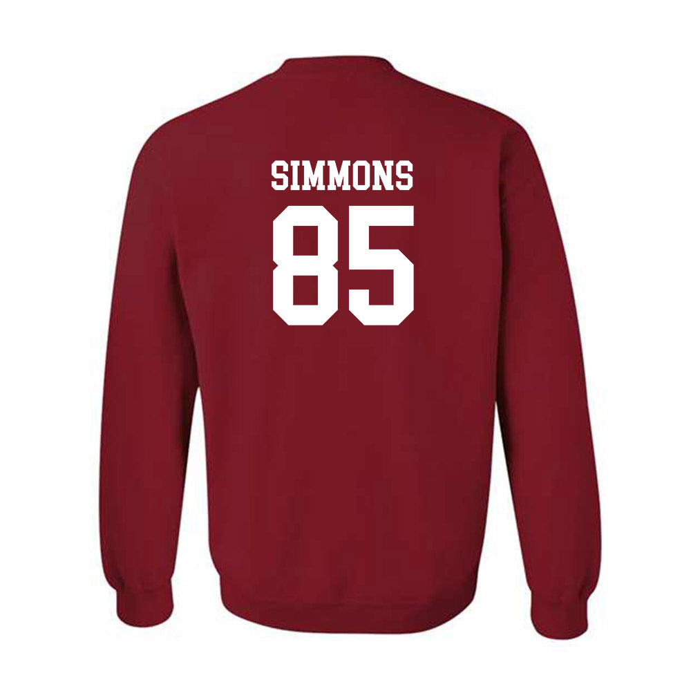 Alabama - Football Alumni : Jim Simmons - Classic Shersey Crewneck Sweatshirt