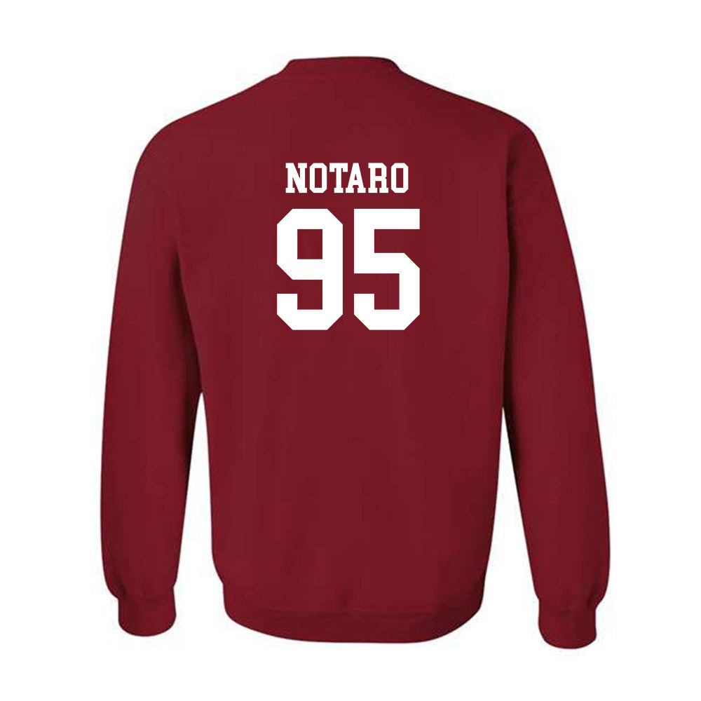 Alabama - NCAA Football : Peter Notaro - Classic Shersey Crewneck Sweatshirt-1