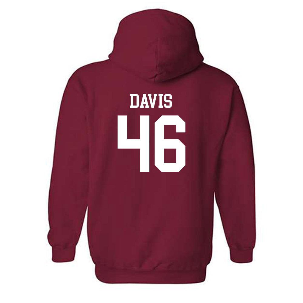 Alabama - NCAA Football : Chase Davis - Classic Shersey Hooded Sweatshirt