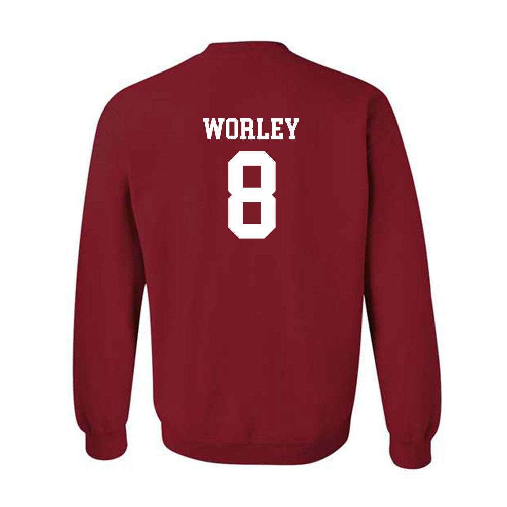 Alabama - Football Alumni : Butch Worley - Classic Shersey Crewneck Sweatshirt