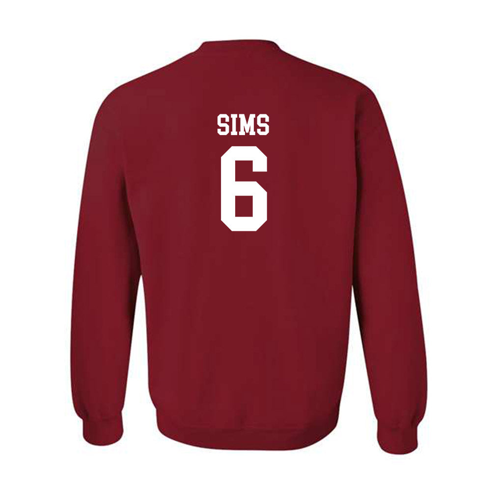 Alabama - Football Alumni : Blake Sims - Classic Shersey Crewneck Sweatshirt