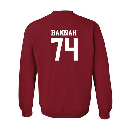 Alabama - Football Alumni : David Hannah - Classic Shersey Crewneck Sweatshirt